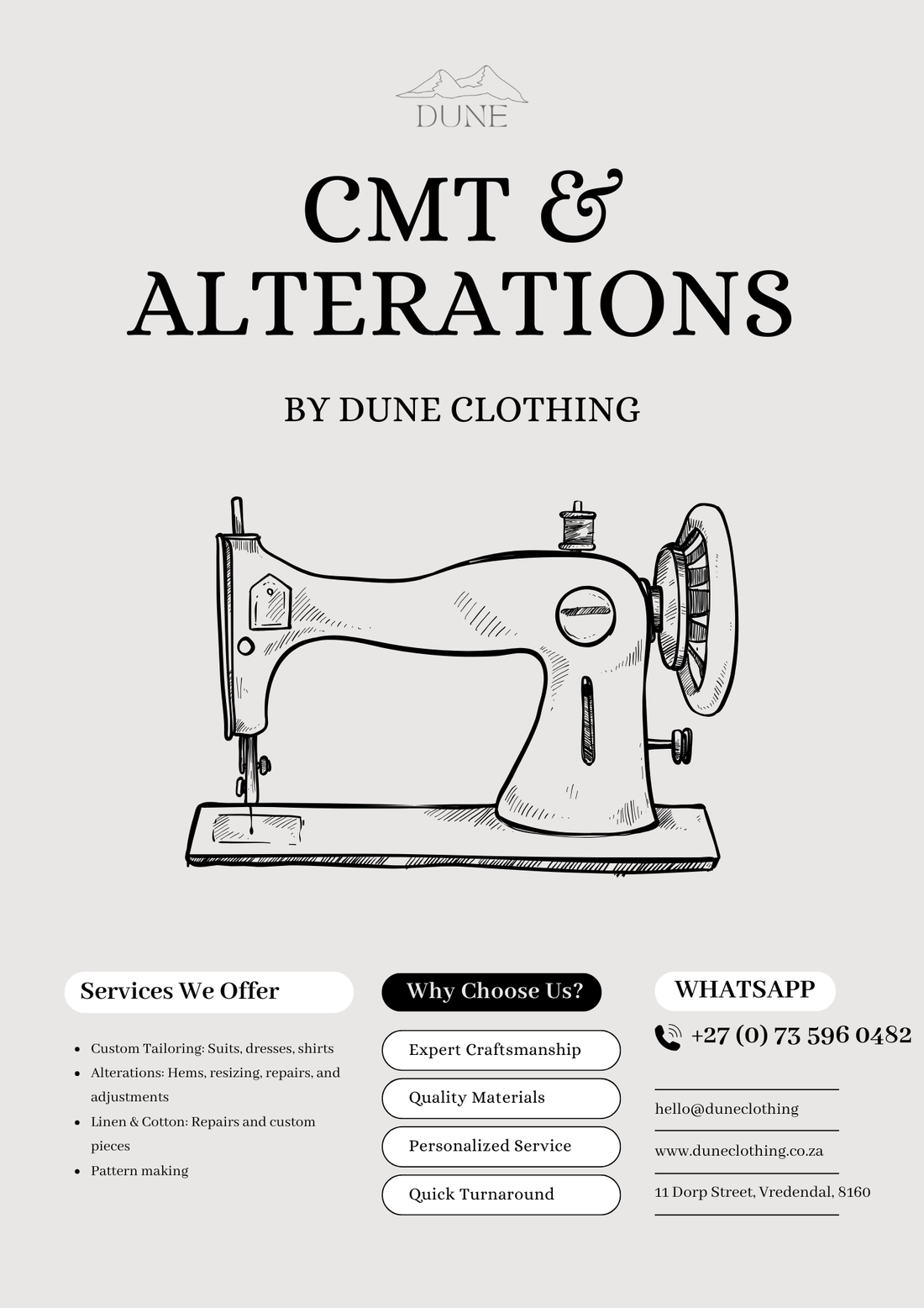 Dune CMT: Crafted with Care, Built for Your Brand