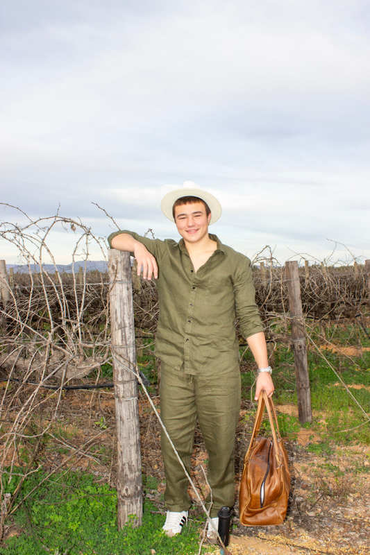 Men's Long Sleeve Shirt | Olive Tide