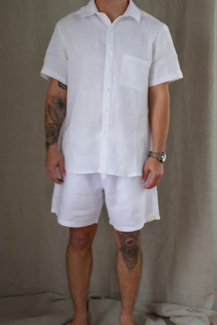 Men's Shorts - White