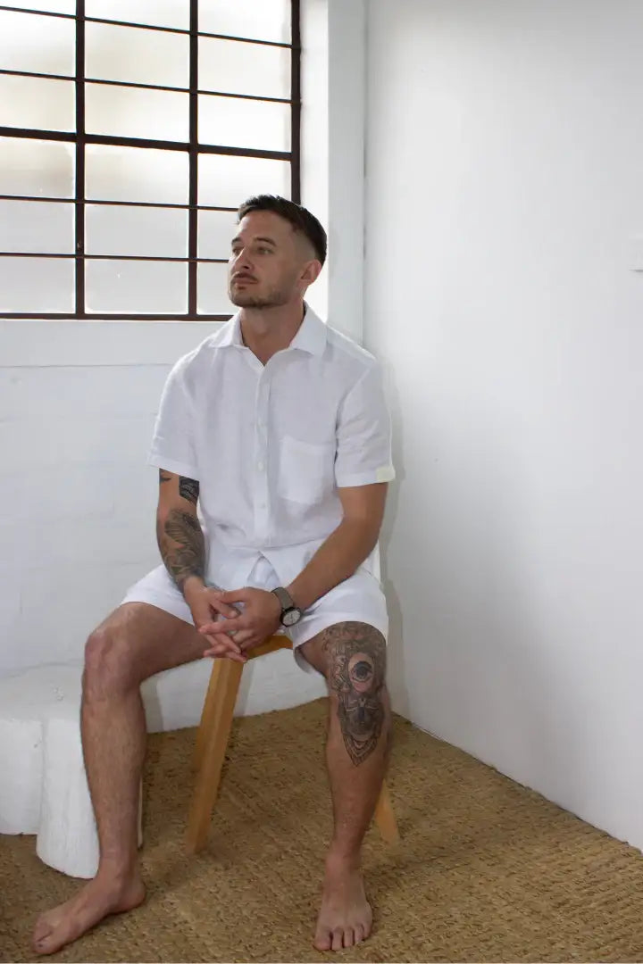 Men's Shorts - White