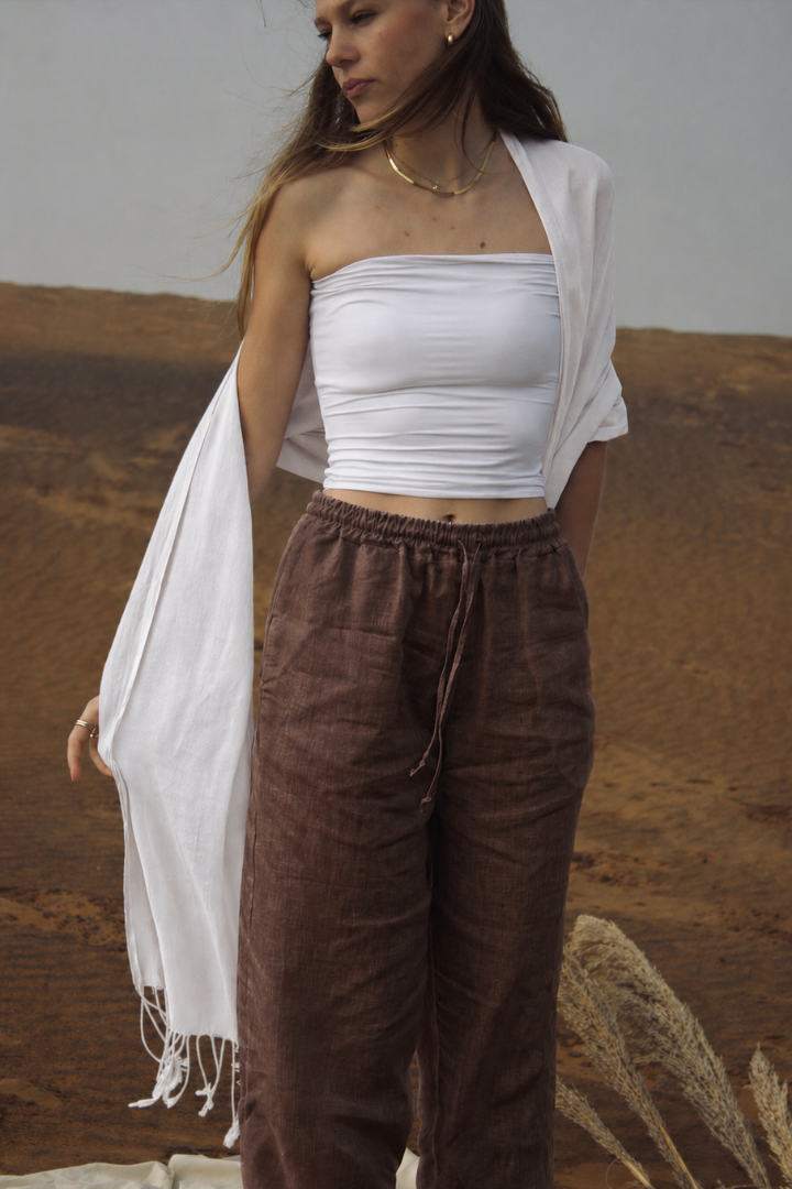 Ladies Pants - Chocolate