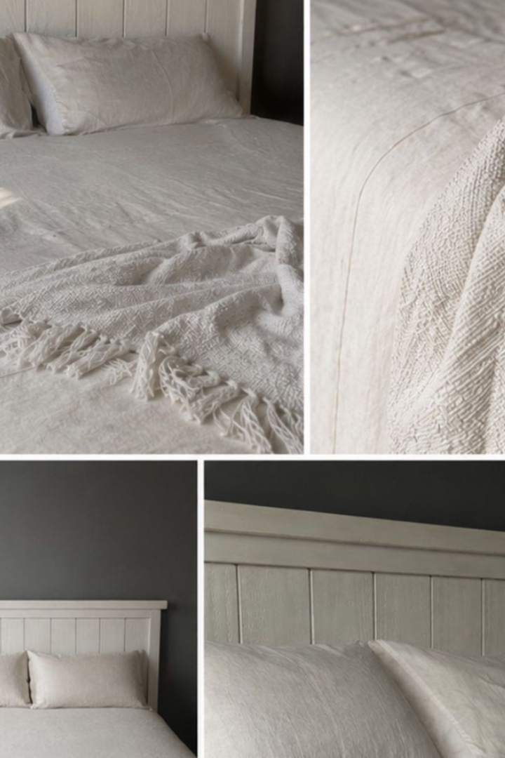 100% Natural Linen Bedding Set
