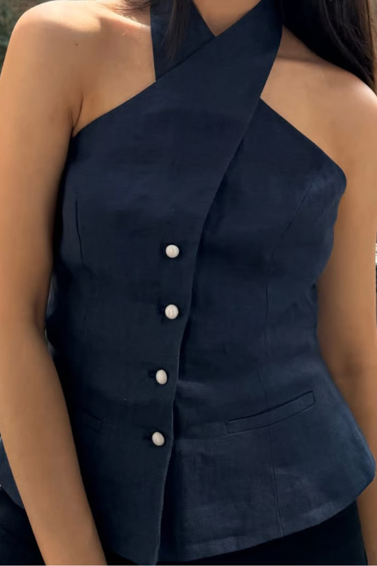 Dune Criss-Cross Vest